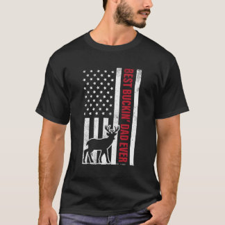 バックイ最高のンパパエバーアメリカンフラッグバック狩り胡 Tシャツ