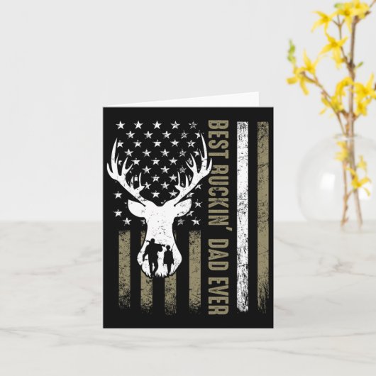 バックイ最高のンパパエバーディア狩りファーザーズデイアメ カード (黄色い花)