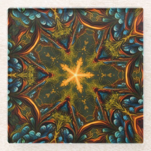 バックウッズコースター ガラスコースター (正面)