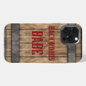 バックウッズ・ベイブ・ウィスキー樽 iPhoneケース (裏面横)