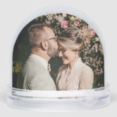 バックエレガントドームに写真を追加Snow Globe (裏面)