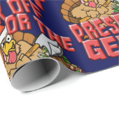 バックオフまたはプレゼントがITを取得 ラッピングペーパー (ロールコーナー)