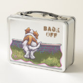 バックオフサンパーソナライズされたベルナルルチボックス メタルランチボックス (裏面)
