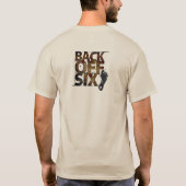 バックオフ6つの足 – ソーシャルグランジ分散タイプ Tシャツ (裏面)