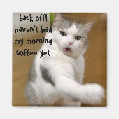 「バックオフ」 マグネット (正面)