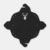 バックオンはっきりした白黒テール鹿 フェイバーボックス (折り畳みなし)