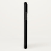 バックオン白黒テール鹿 Case-Mate iPhoneケース (裏面/右)