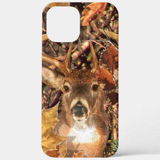 バックカモフラージホワイトテール鹿 Case-Mate iPhoneケース (裏面)