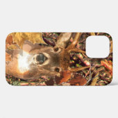 バックカモフラージュホワイトテールディア Case-Mate iPhoneケース (裏面 (横))