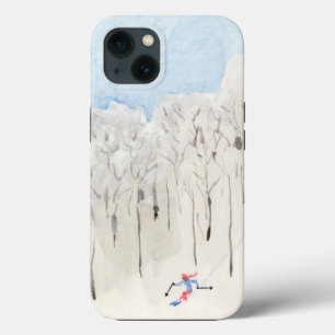 バックカントリー・スキーヤー iPhone 13ケース