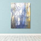 バックカントリー・パスの水色 キャンバスプリント (インサイチュ (ウッドフロア))