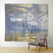 バックカントリー・パスの水色 タペストリー (インサイチュ(横))