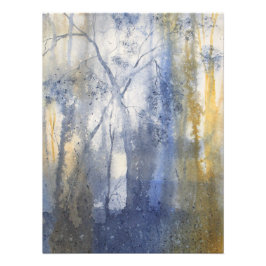 バックカントリー・パスの水色 フォトプリント           