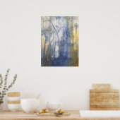 バックカントリー・パスの水色 ポスター (キッチン)