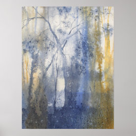 バックカントリー・パスの水色 ポスター