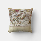 バックカーとブロエンによるヴィンテージの星座星図 クッション (正面)