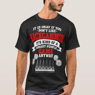 バックガおもしろいモン引用文ボードゲームプレーヤー Tシャツ