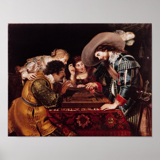 バックギャモンのゲーム ポスター (正面)