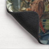 バックギャモンのゲーム マウスパッド (コーナー)