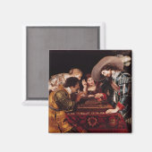 バックギャモンのゲーム マグネット (正面/裏面)