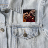 バックギャモンのゲーム 缶バッジ (インサイチュ)