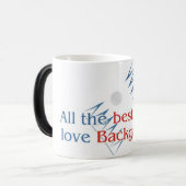 バックギャモンの変形させるマグ モーフィングマグカップ (正面左)