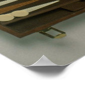 バックギャモンゲーム盤 ポスター (角)