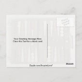 バックギャモンゲーム盤 ポストカード (裏面)