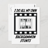 バックギャモンスタント ポストカード (正面/裏面)
