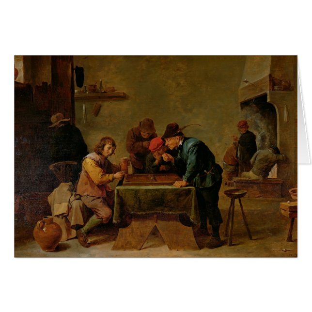 バックギャモンプレーヤー、c.1640-45 (正面横)