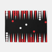 バックギャモンボードゲーム ドアマット (正面)