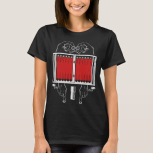 バックギャモン木製ボードゲーム Tシャツ