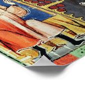 バックギャモン選手2人 ポスター (角)