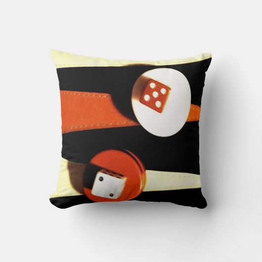 バックギャモン クッション (正面)