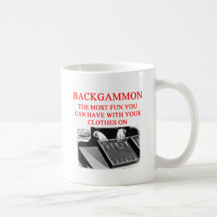 バックギャモン コーヒーマグカップ