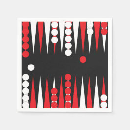 バックギャモン スタンダードカクテルナプキン