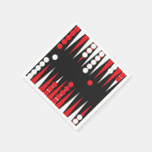 バックギャモン スタンダードカクテルナプキン (角)