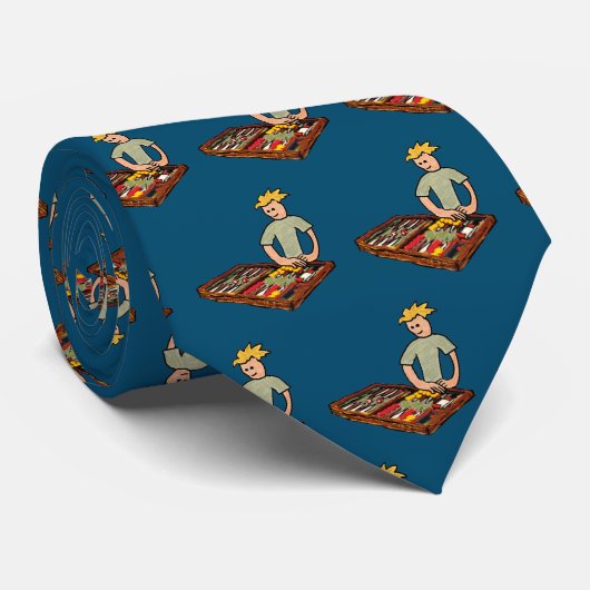 バックギャモン ネクタイ (ロール)