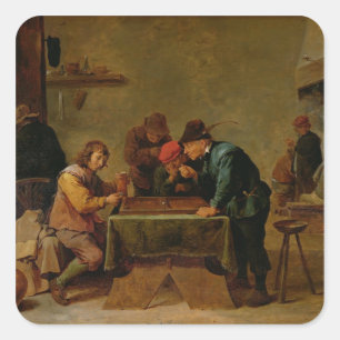 バックギャモン・プレイヤー， c.1640-45 スクエアシール