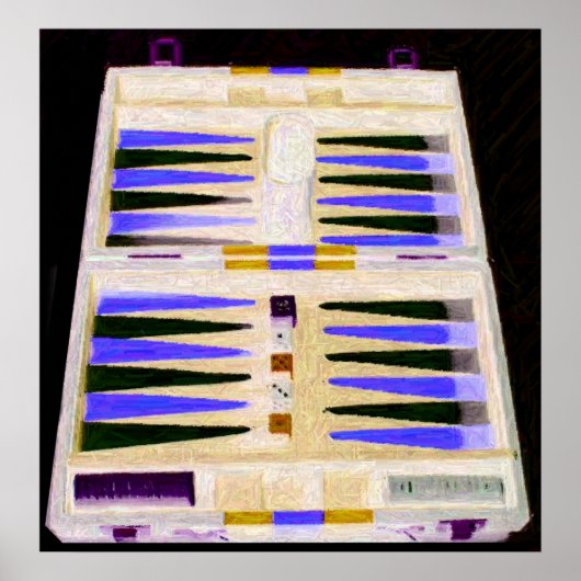 バックギャモン ポスター (正面)