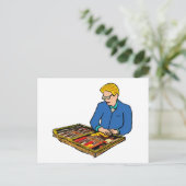 バックギャモン ポストカード (スタンド正面)