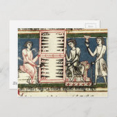 バックギャモン ポストカード (正面/裏面)