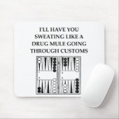 バックギャモン マウスパッド (マウス)