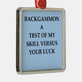 バックギャモン メタルオーナメント (右)