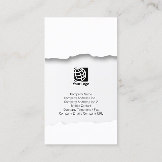 バックグラウングランジドプロフェッショナル名刺 名刺 (裏面)