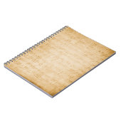 バックグラウンドの古いヴィンテージ共有 ノートブック (左側)