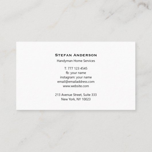 バックグラウンドを持つ名刺 名刺 (裏面)