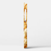 バックグラウンド全体においしいポップコーン。食べ物  Case-Mate iPhoneケース (裏面 / 左)