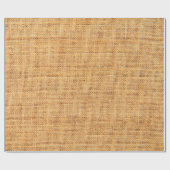 バックグラウンド用のSackclothテクスチャ ラッピングペーパー (フラット)