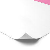 バックグランドレインボーハッピーバースデー ポスター (角)